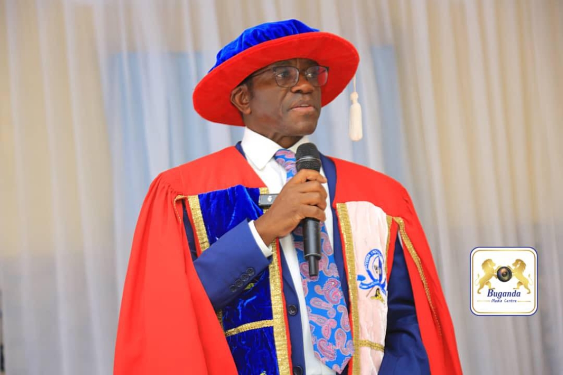 The Katikkiro urged youth to prioritize education as the cornerstone of development, encouraging them to prepare for a prosperous future The Katikkiro urged youth to prioritize education as the cornerstone of development, encouraging them to prepare for a prosperous future